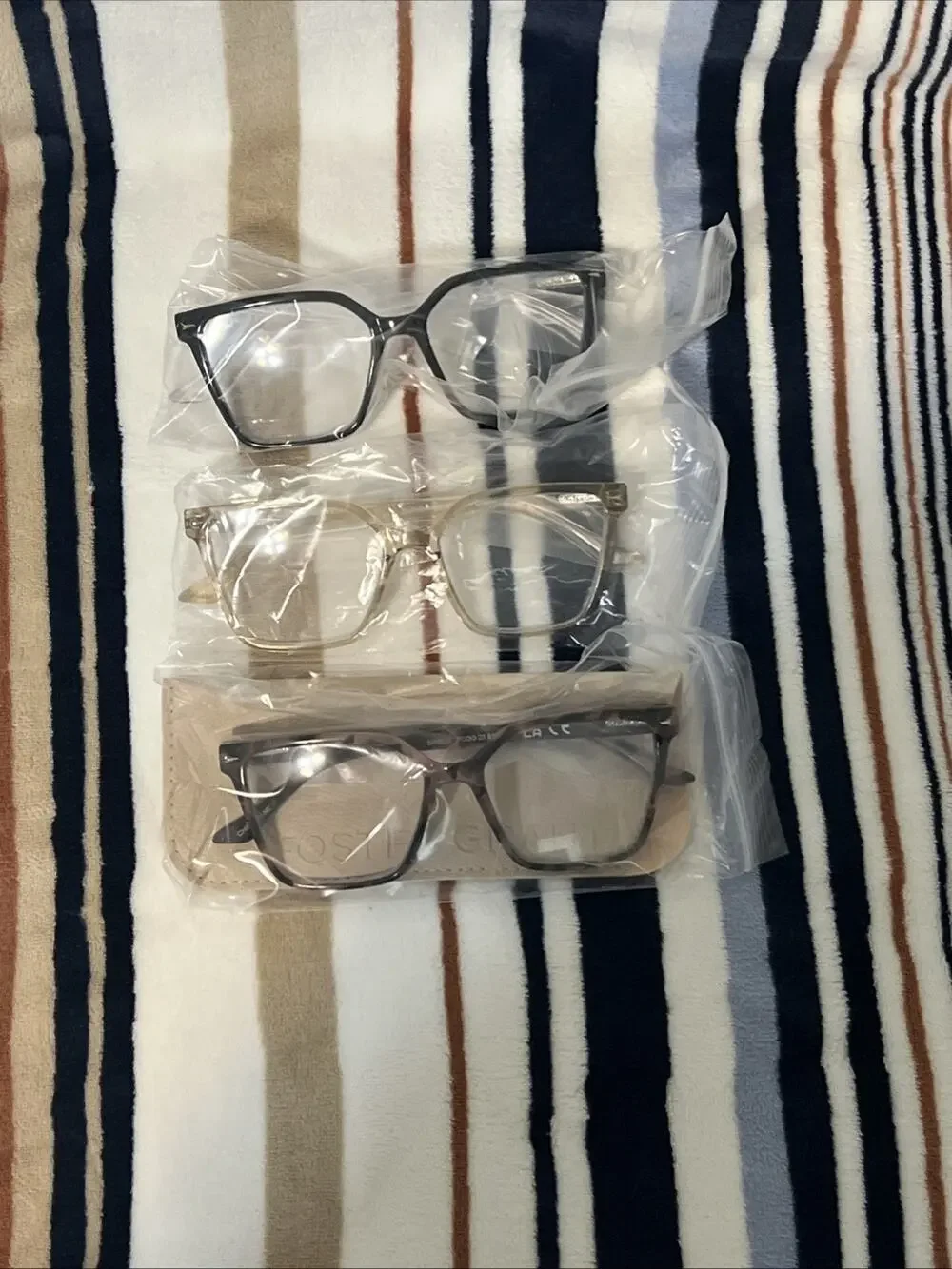 +2.50 Womens - Foster Grant Design Optics Oversized Square Reading Glasses